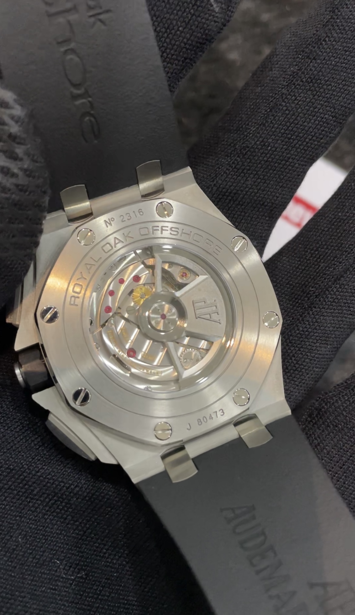 Audemars Piguet Royal Oak Offshore Chronograph Replica Stainless steel Ceramic 44 mm Panda 26400SO.OO.A002CA.01