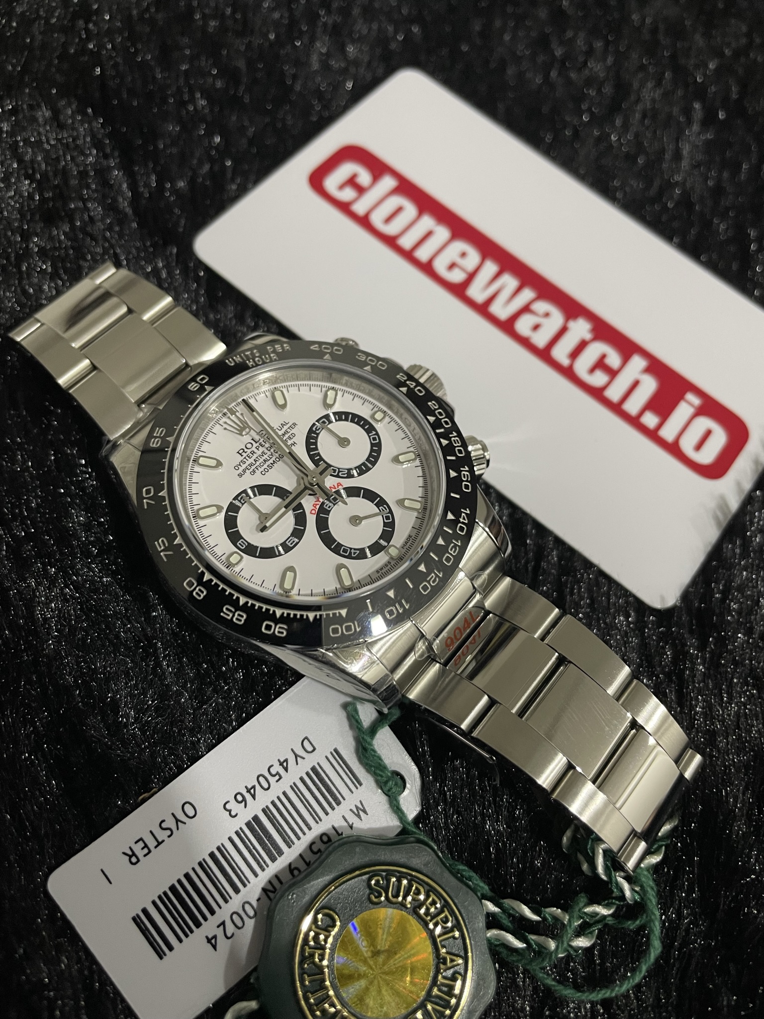Rolex Daytona Panda Ref.116500 Swiss Replica 4130 Clone Movement Watch
