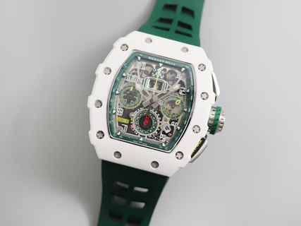Richard Mille RM11-03 White Ceramic Top Grade Swiss Movement Watch