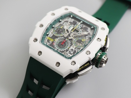 Richard Mille RM11-03 White Ceramic Top Grade Swiss Movement Watch