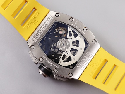 Richard Mille RM011 Felipe Massa yellow Strap Titanium