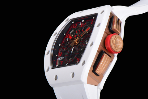 RM011 Lotus F1 Team Roman Grosjean White Strap Super Clone
