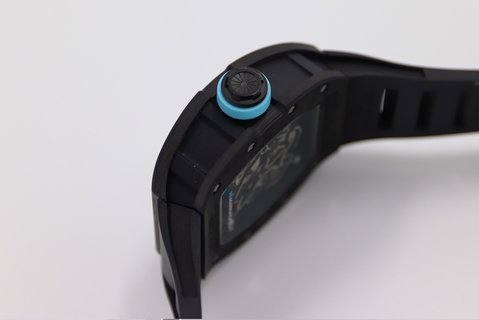 RM055 Bubba Watson Blue Dial Black NTPT Carbon Fiber