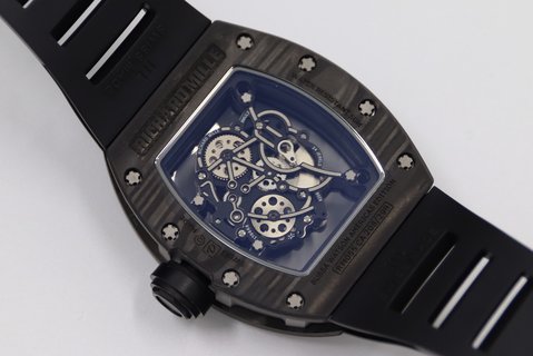 Richard Mille RM055 Bubba Watson Black Asia Edition NTPT Carbon Swiss Movement Replica