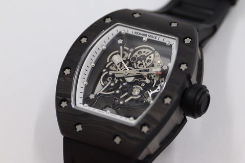 Richard Mille RM055 Bubba Watson Black Asia Edition NTPT Carbon Swiss Movement Replica