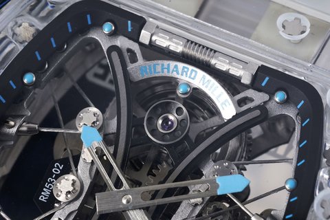 Richard Mille RM 053-02 Tourbillon Pablo Mac Donough RMF Sapphire Skeleton Dial Swiss Tourbillon Replica