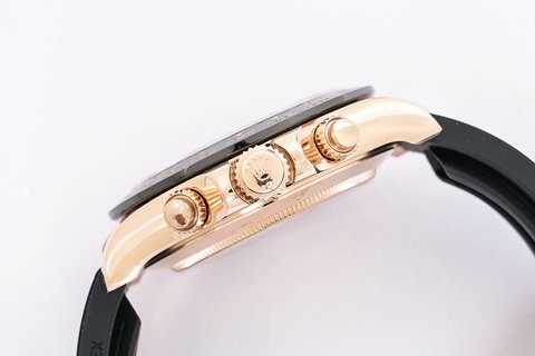 Rolex Daytona Oysterflex Strap Ref116515LN Swiss 4130 Clone Movement Super Replica Watch