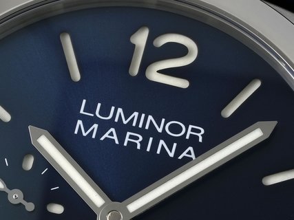 Luminor Marina PAM1313 Clone Blue Dial Aligator Srap