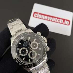 Clean Factory Super Clone Rolex Daytona 116500 Black Dial 4130 Movement