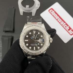 Rolex Yacht-Master 40 Rhodium Dial Clone 3235 Movement Replica