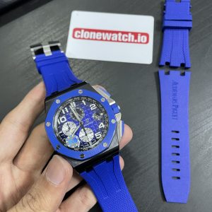 1:1 Super Replica Audemars Piguet Royal Oak Offshore 26405 Blue Dial Swiss 3126 Clone Movement
