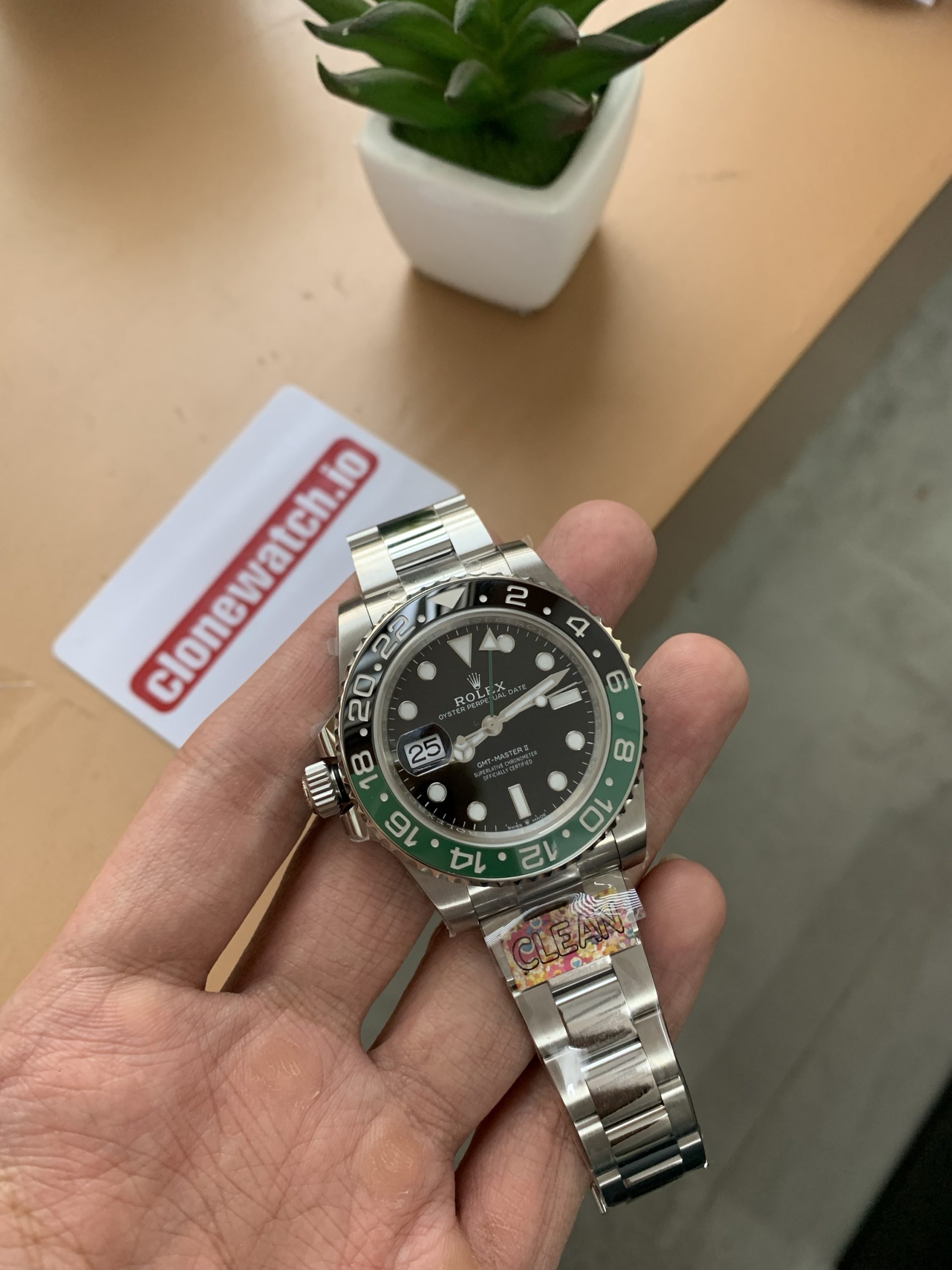 2022 Rolex GMT Master 2 Sprite Swiss Clone Movement Clean Factory Super Copy Watch