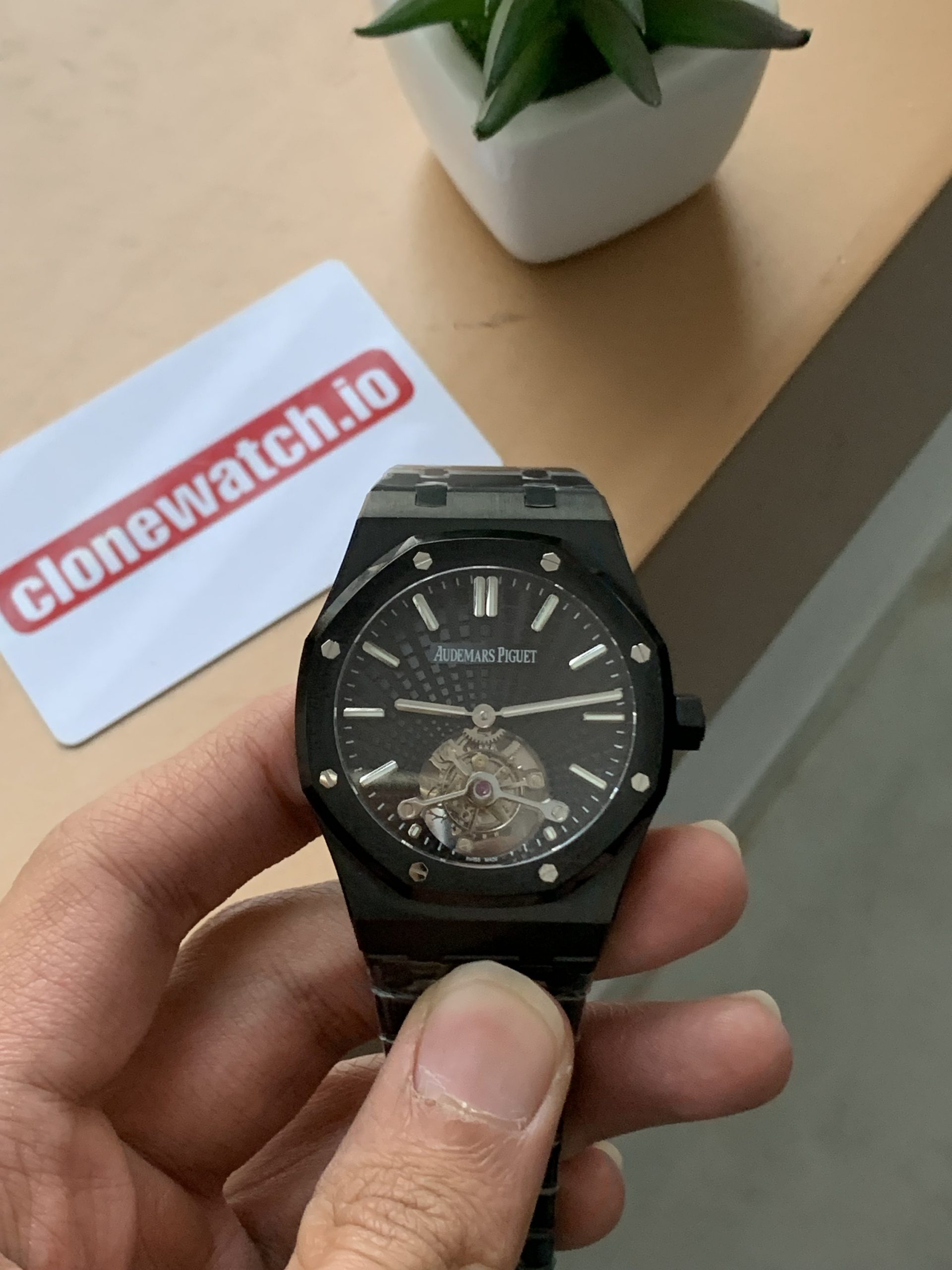 1:1 Audemars Piguet Replica Royal Oak Tourbillon 26522CE Ceramic Black